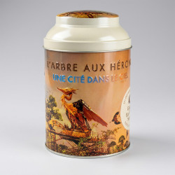 Boite à thé - Arbre aux Hérons