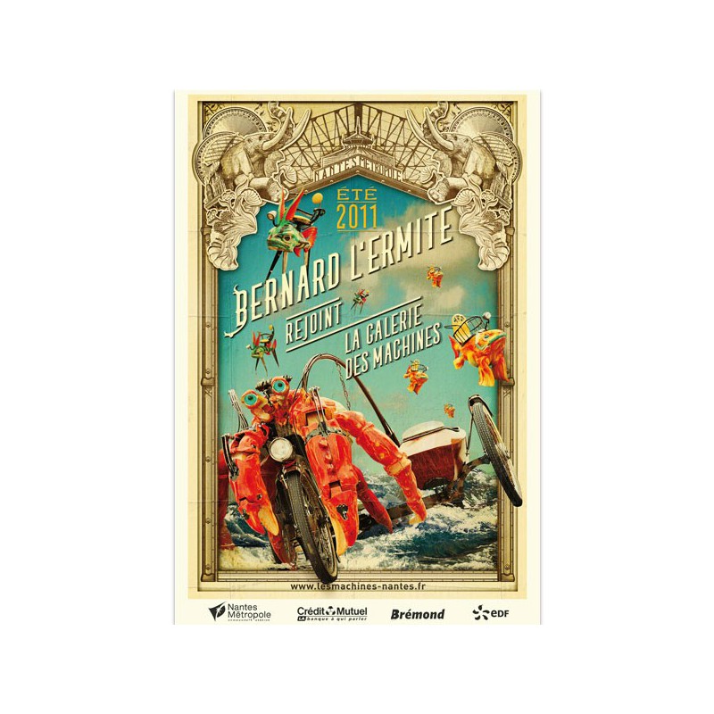 GRANDE AFFICHE BERNARD L'HERMITE