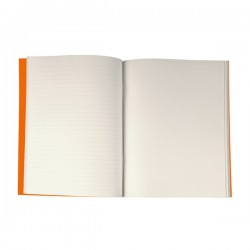Cahier de brouillon orange